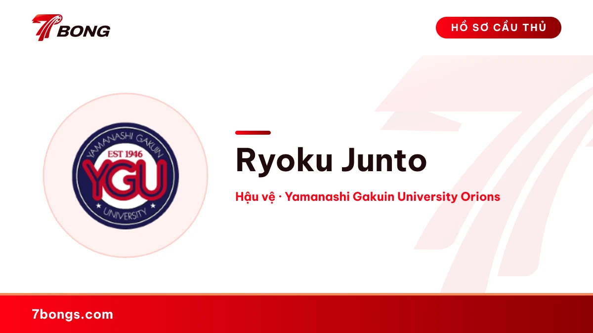 Ryoku Junto — Yamanashi Gakuin University Orions