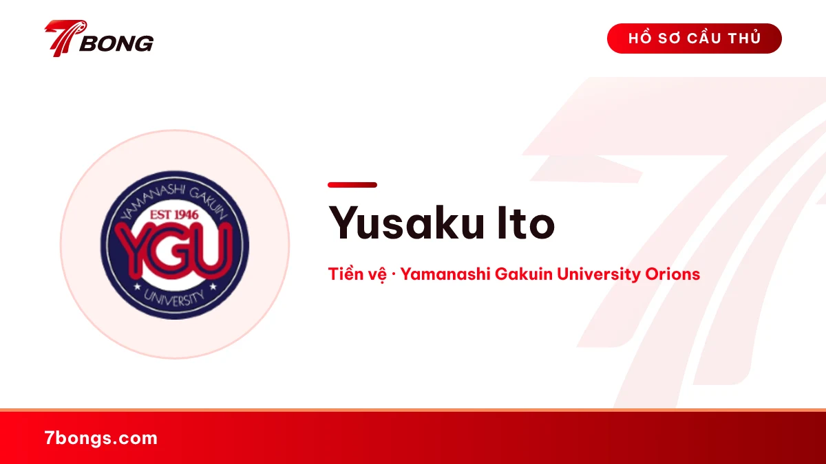 Yusaku Ito — Yamanashi Gakuin University Orions
