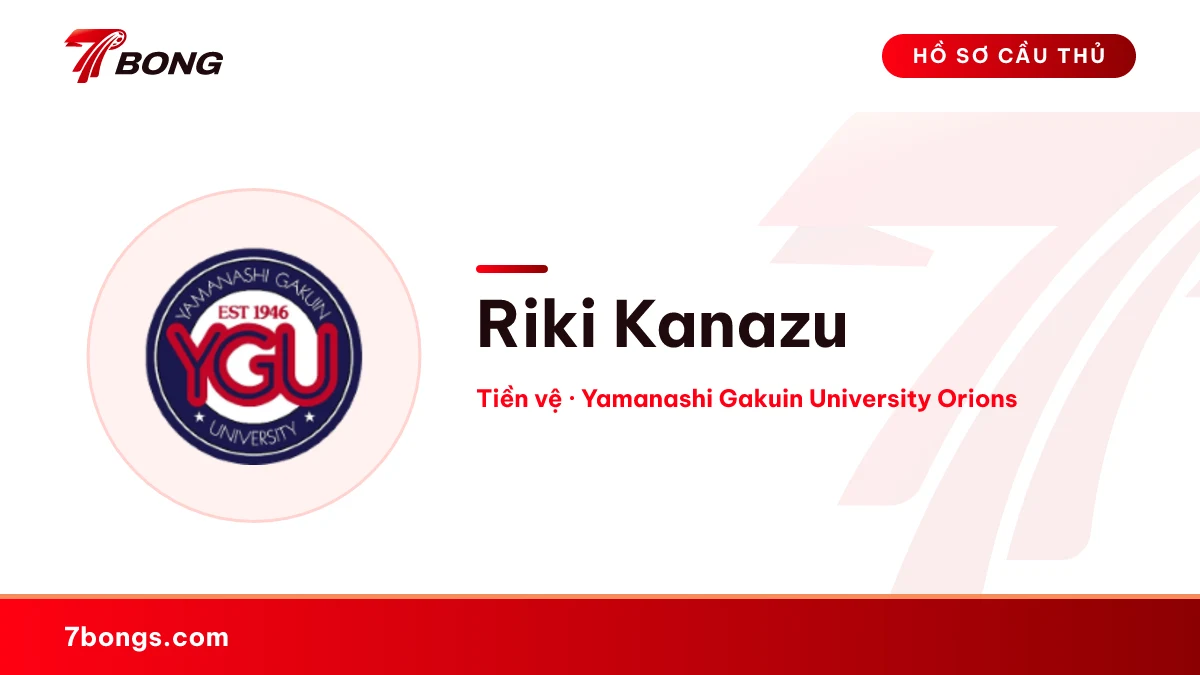 Riki Kanazu — Yamanashi Gakuin University Orions