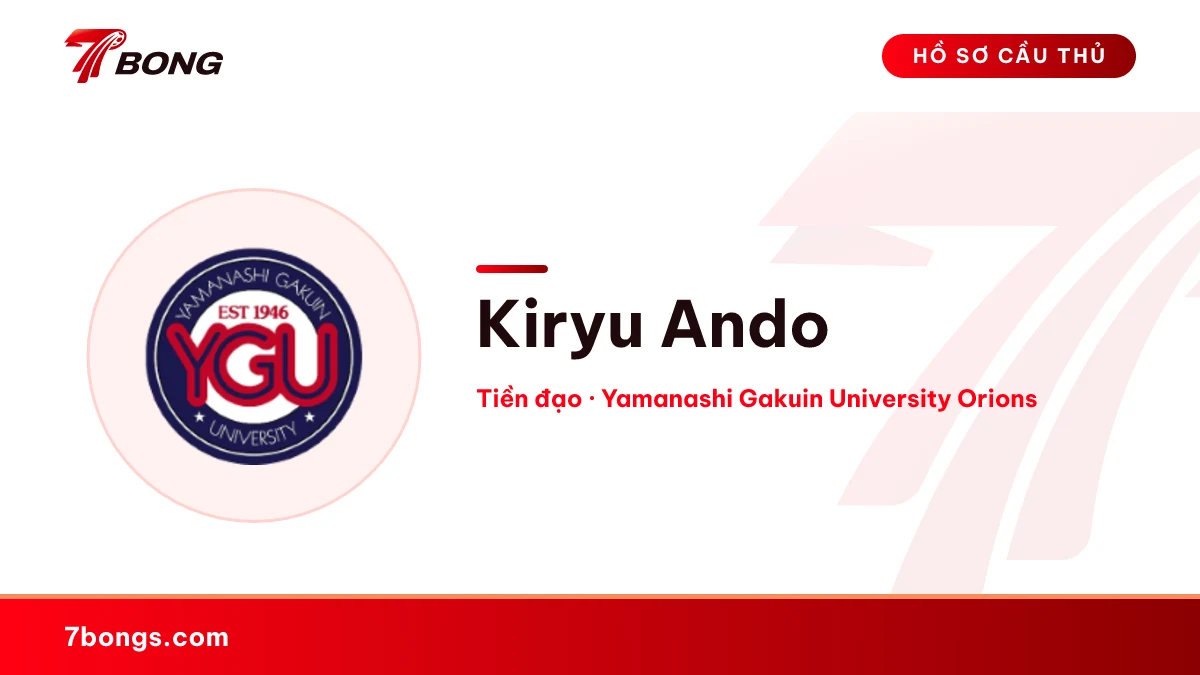 Kiryu Ando — Yamanashi Gakuin University Orions