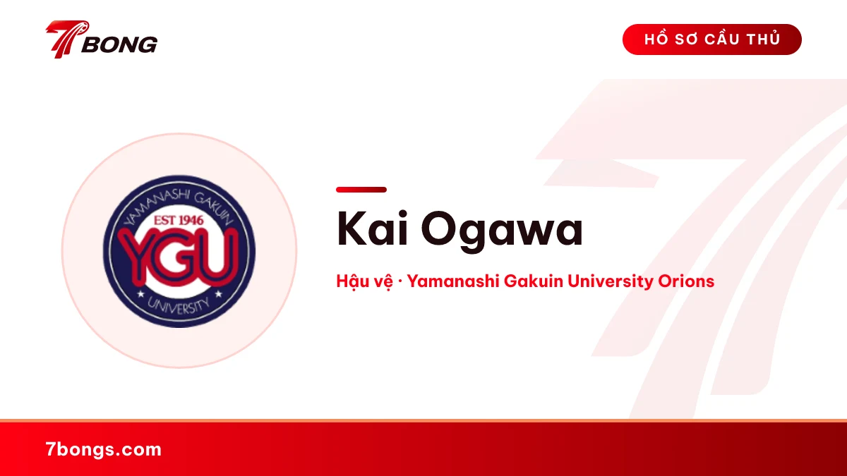 Kai Ogawa — Yamanashi Gakuin University Orions