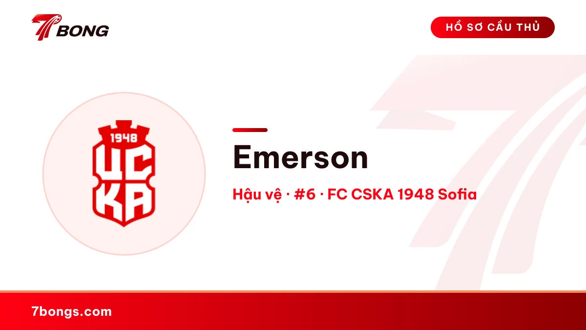 Emerson — FC CSKA 1948 Sofia