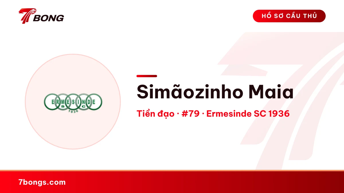Simãozinho Maia — Ermesinde SC 1936