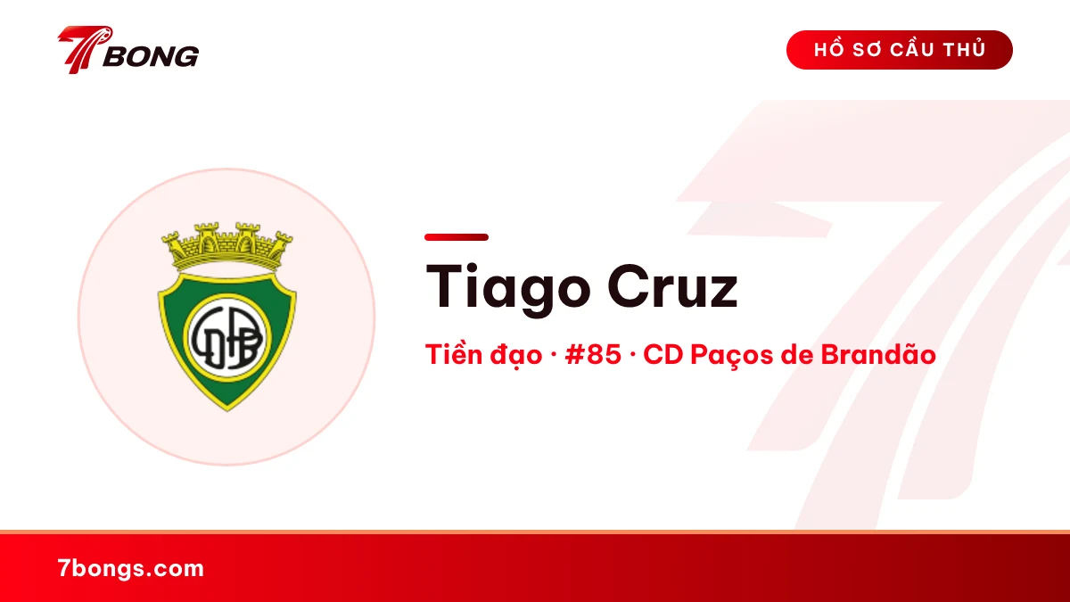Tiago  Cruz — CD Paços de Brandão