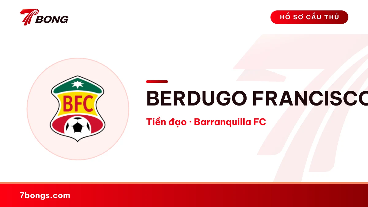 BERDUGO FRANCISCO — Barranquilla FC