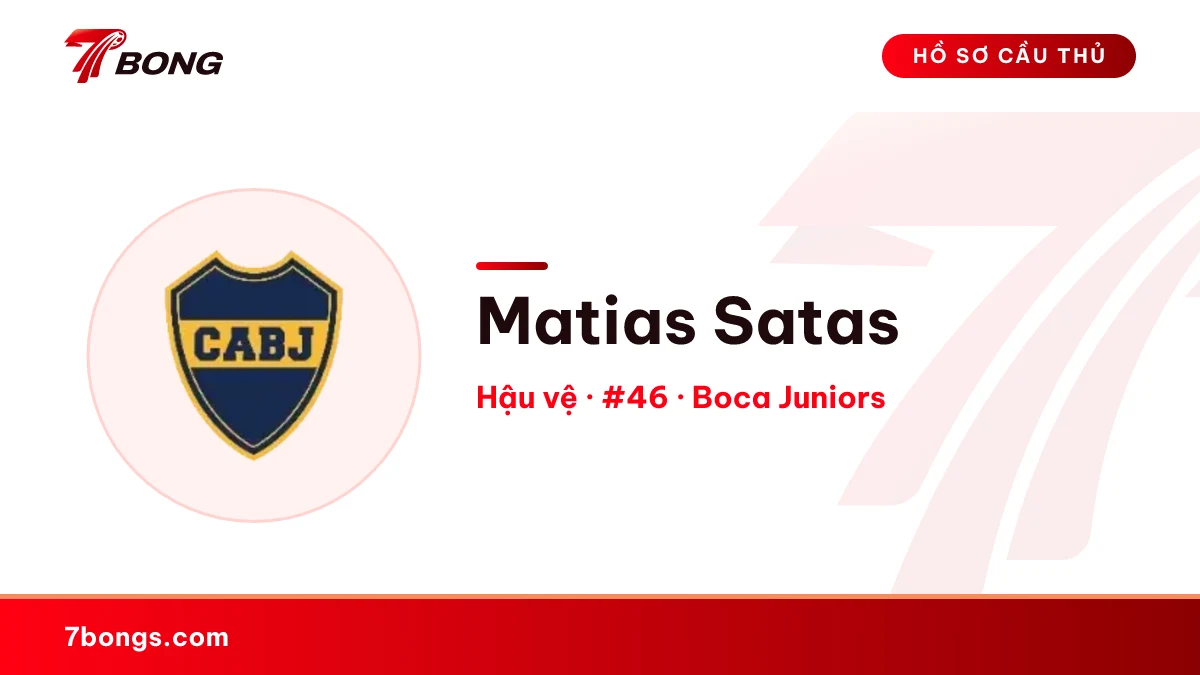 Matias Satas — Boca Juniors
