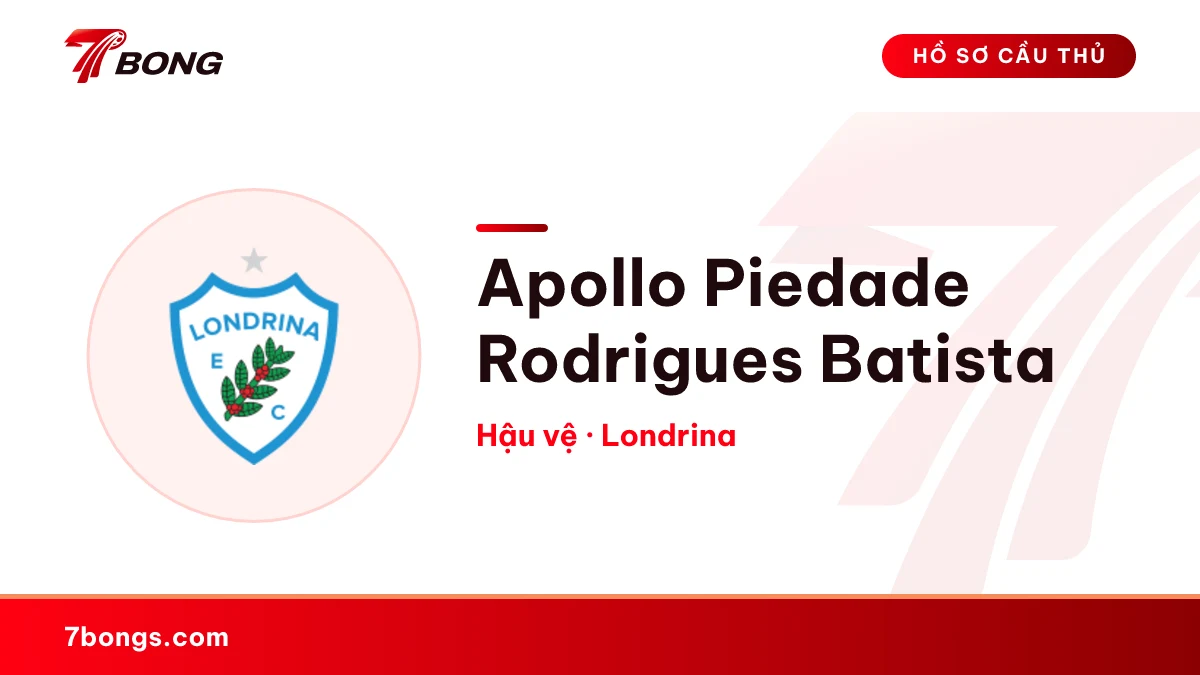 Apollo Piedade Rodrigues Batista — Londrina
