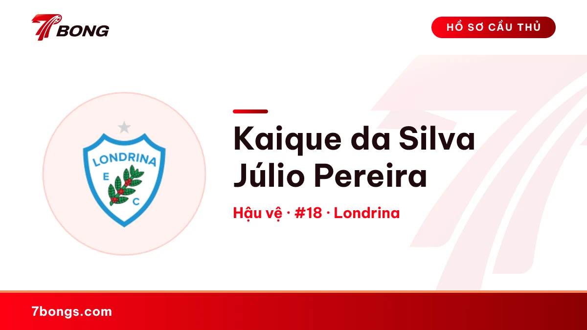 Kaique da Silva Júlio Pereira — Londrina