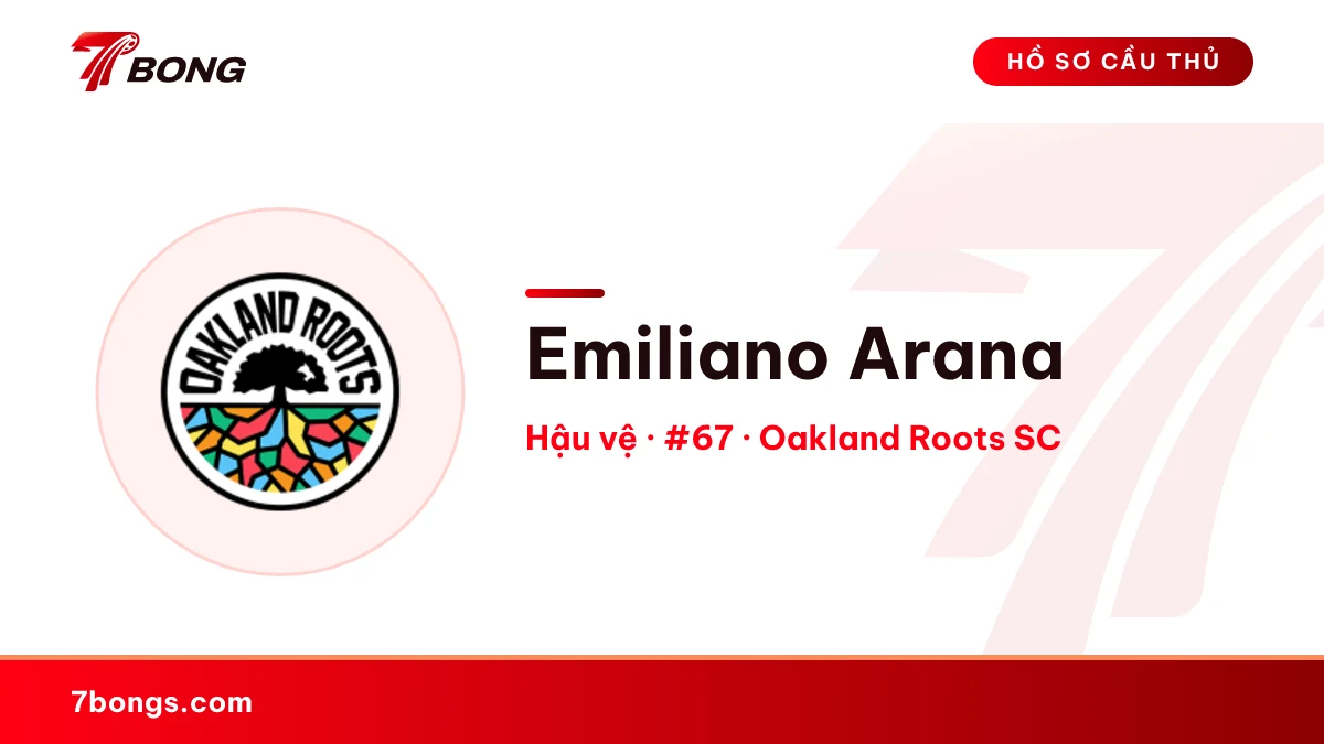 Emiliano Arana — Oakland Roots SC