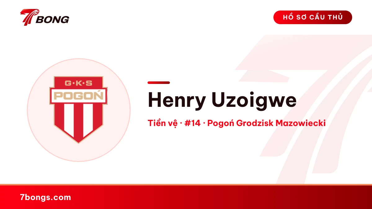 Henry Uzoigwe — Pogoń Grodzisk Mazowiecki