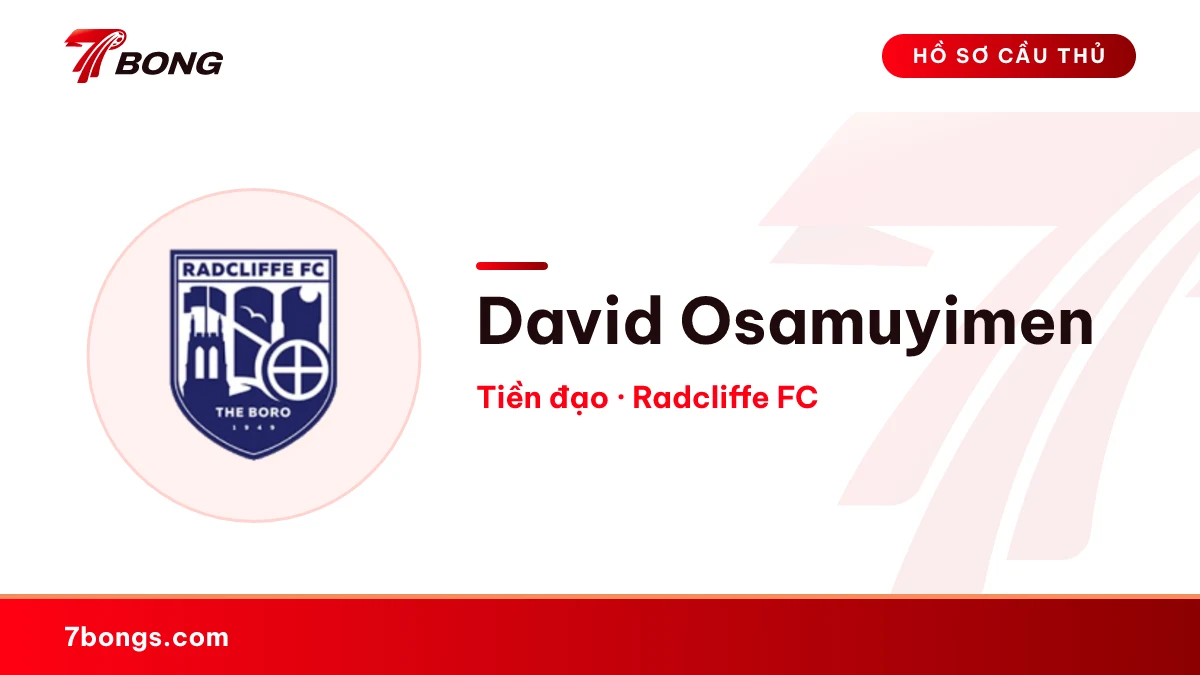 David Osamuyimen — Radcliffe FC