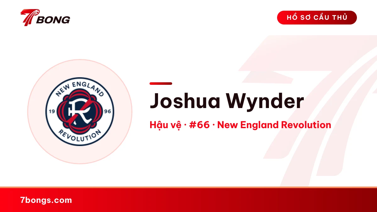 Joshua Wynder — New England Revolution