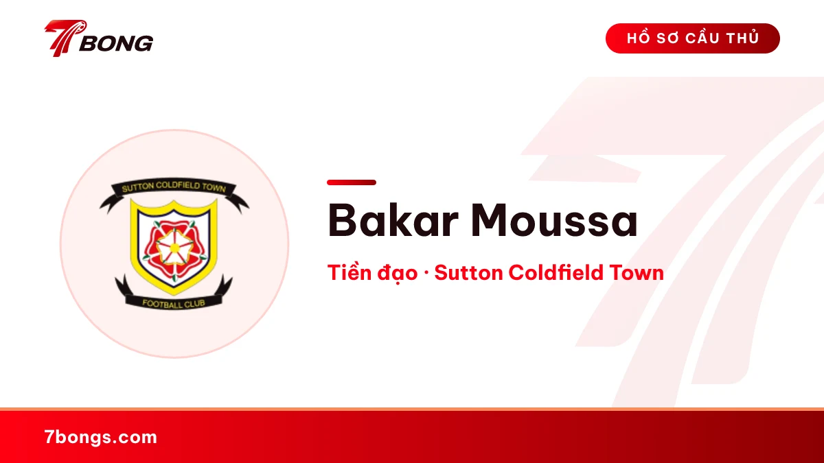 Bakar Moussa — Sutton Coldfield Town