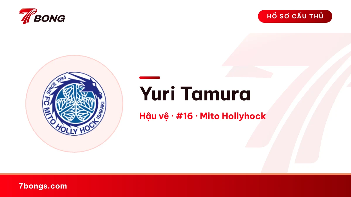 Yuri Tamura — Mito Hollyhock
