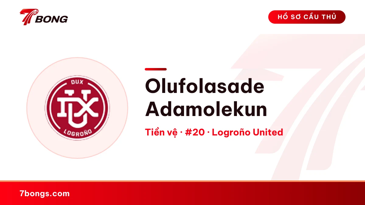 Olufolasade Adamolekun — Logroño United