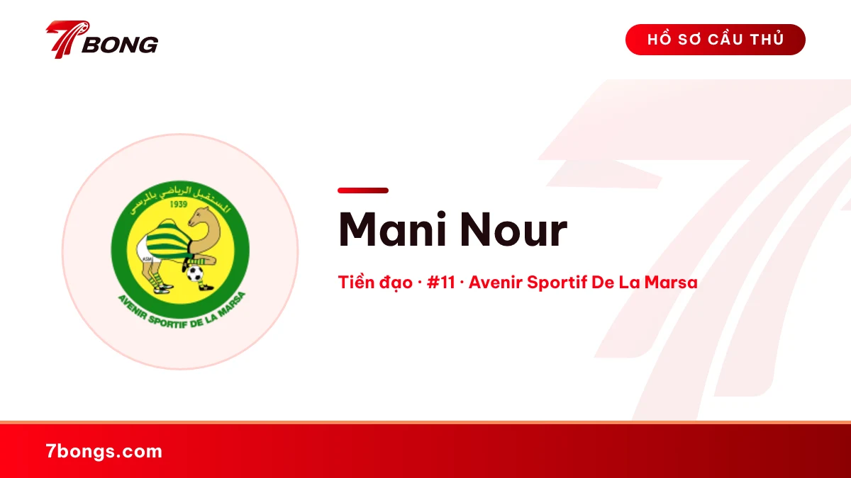 Mani Nour — Avenir Sportif De La Marsa