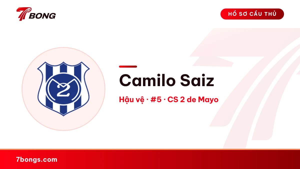 Camilo Saiz — CS 2 de Mayo