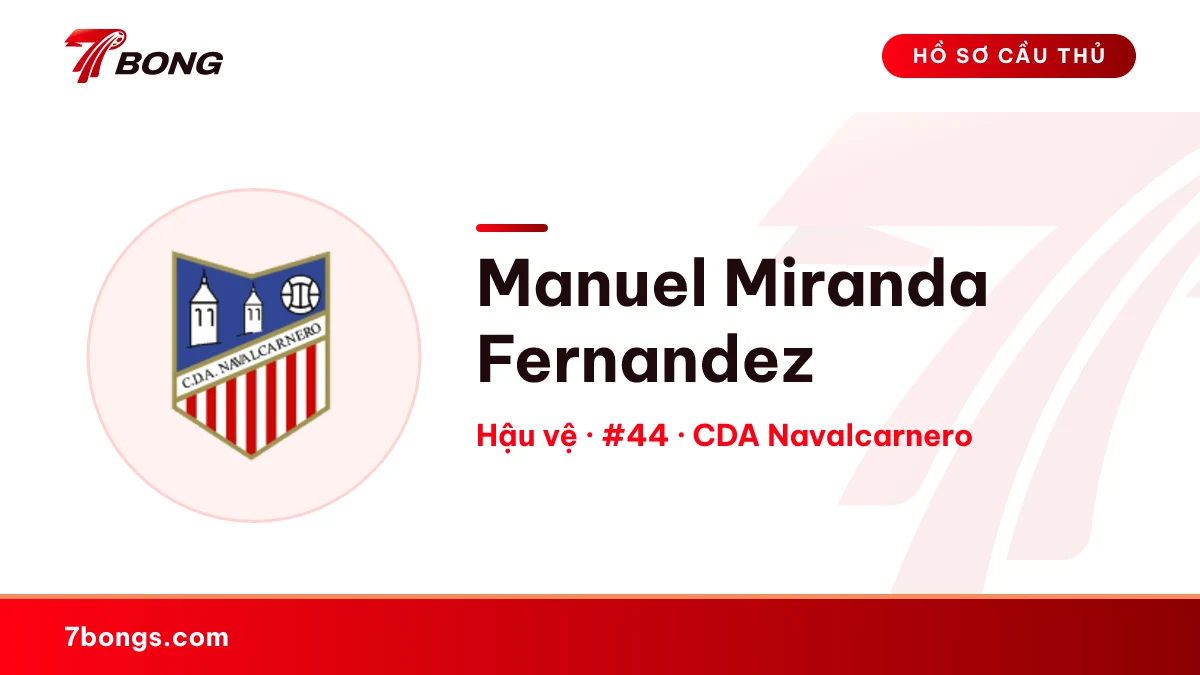 Manuel Miranda Fernandez — CDA Navalcarnero