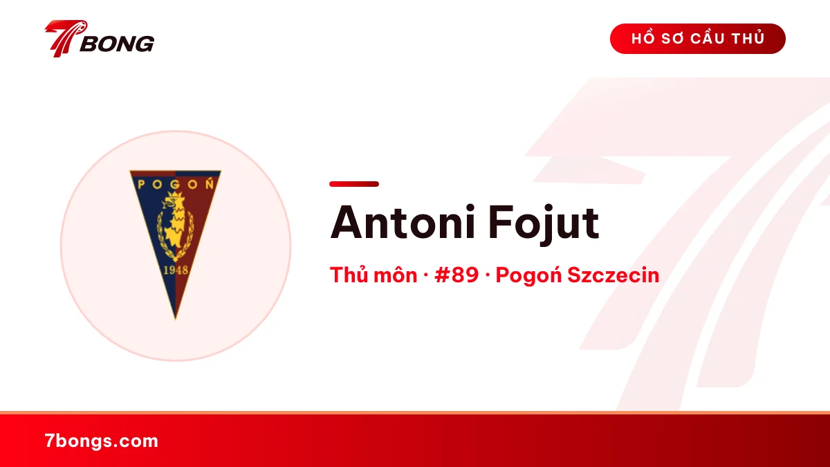 Antoni Fojut — Pogoń Szczecin