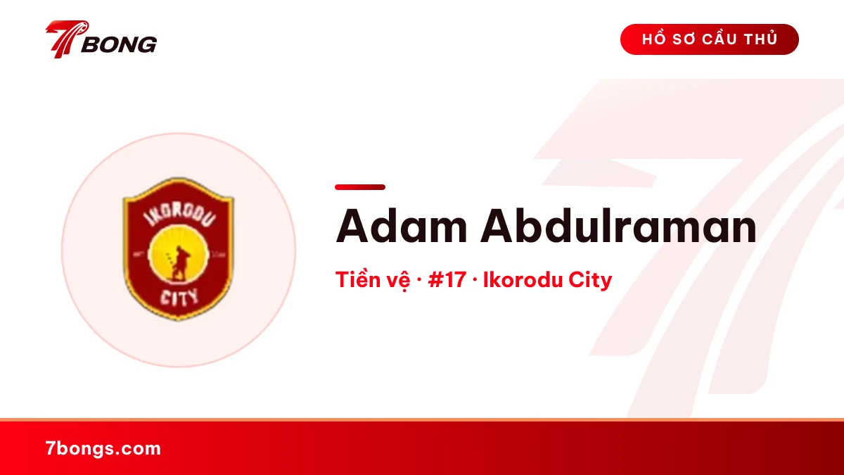 Adam Abdulraman — Ikorodu City