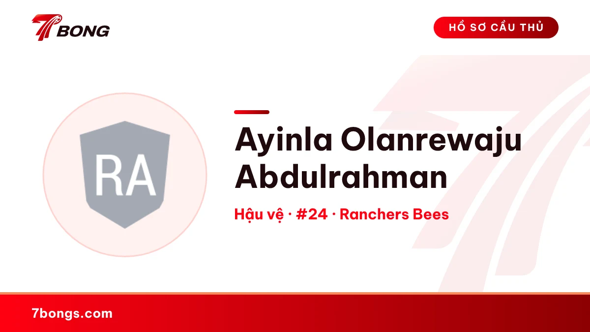 Ayinla Olanrewaju Abdulrahman — Ranchers Bees