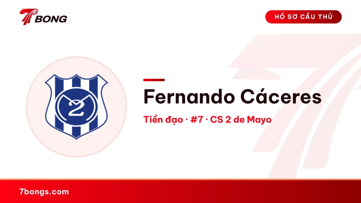 Fernando Cáceres — CS 2 de Mayo