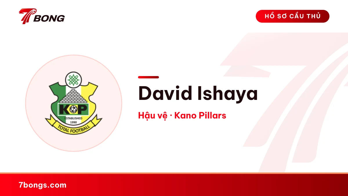 David Ishaya — Kano Pillars