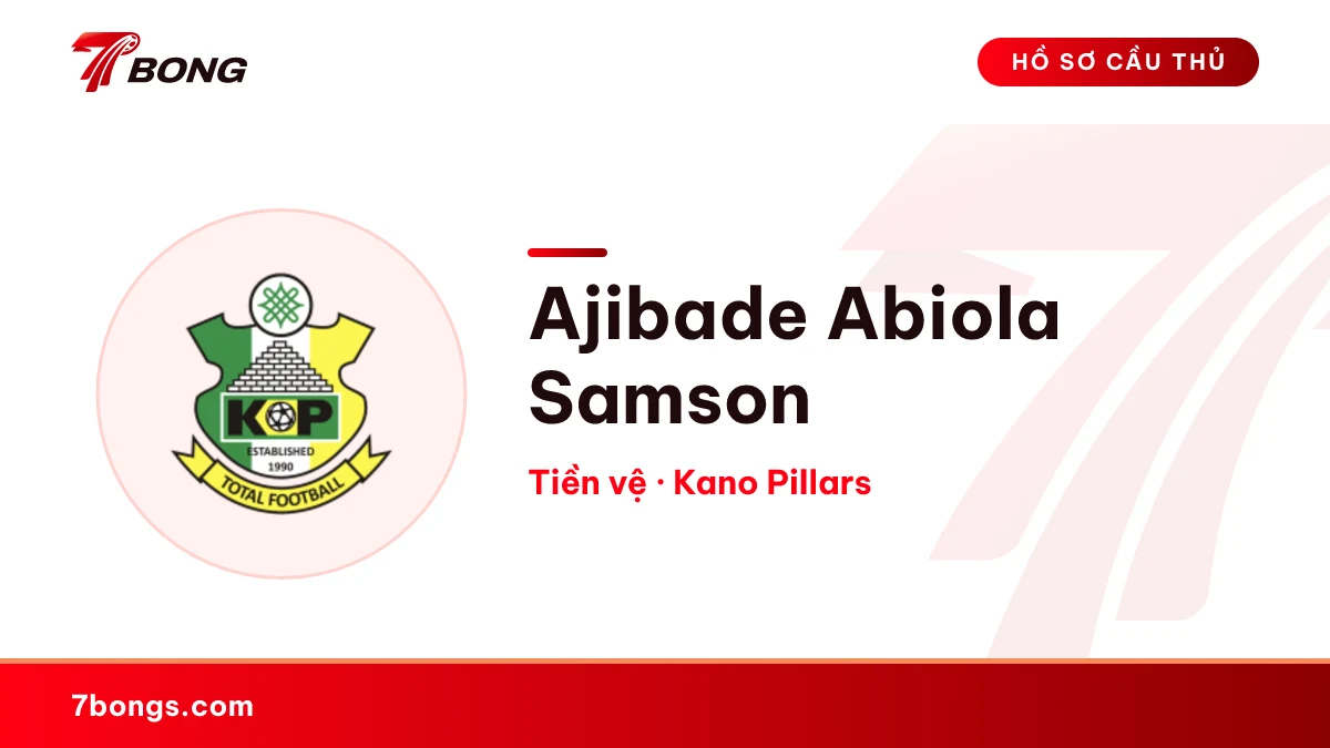 Ajibade Abiola Samson — Kano Pillars