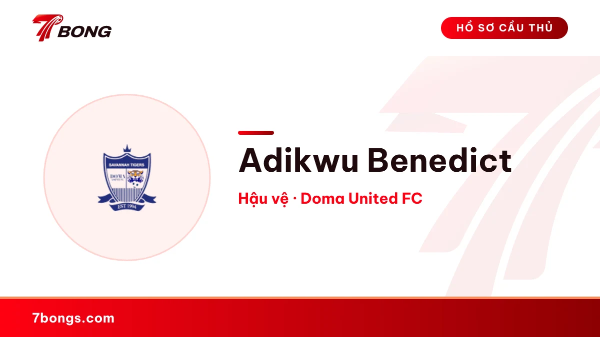 Adikwu Benedict — Doma United FC