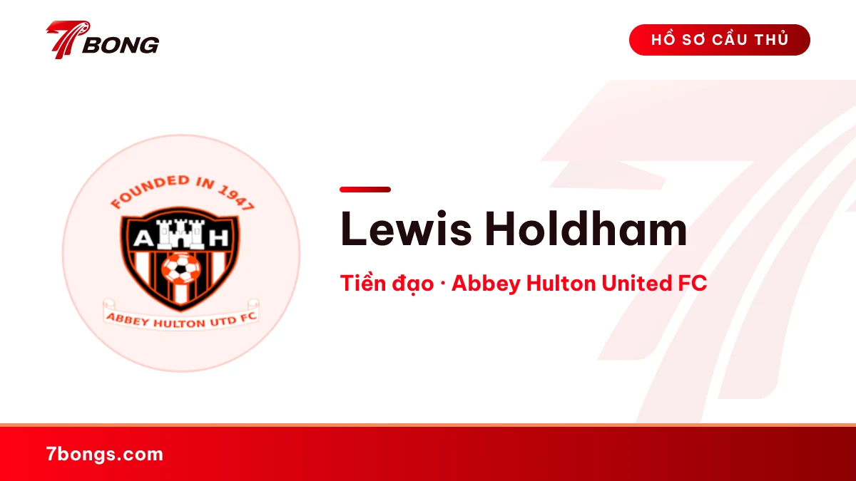 Lewis Holdham — Abbey Hulton United FC