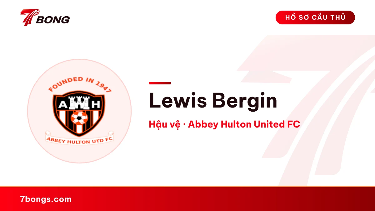 Lewis Bergin — Abbey Hulton United FC
