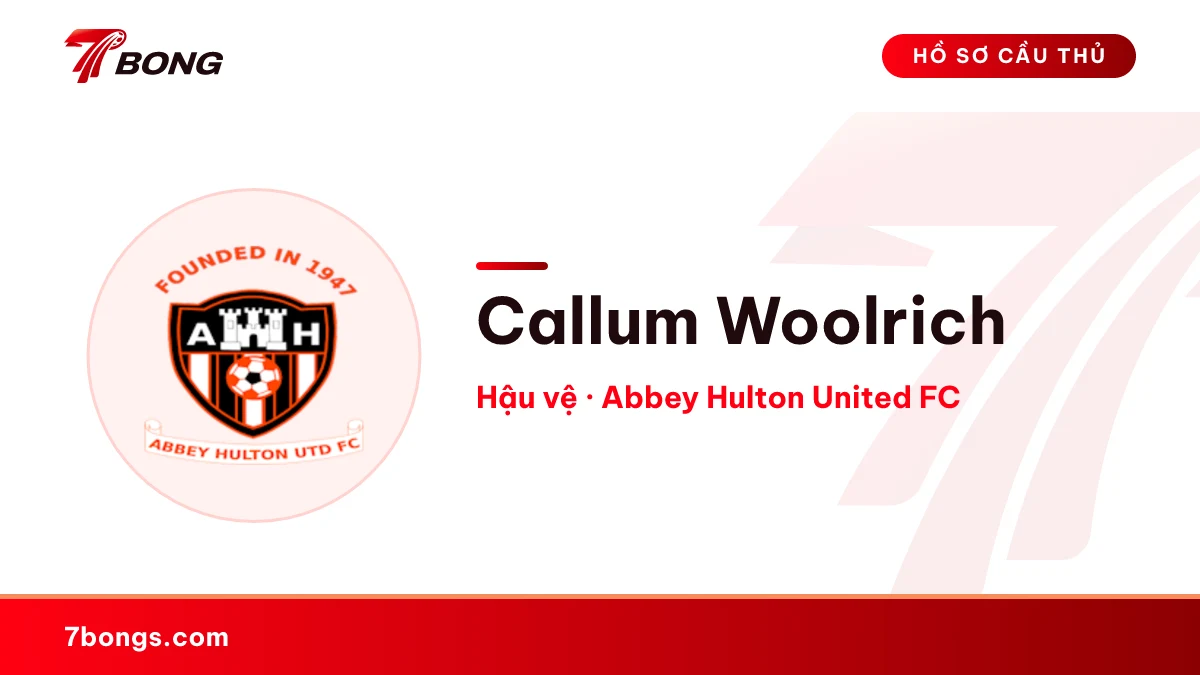 Callum Woolrich — Abbey Hulton United FC