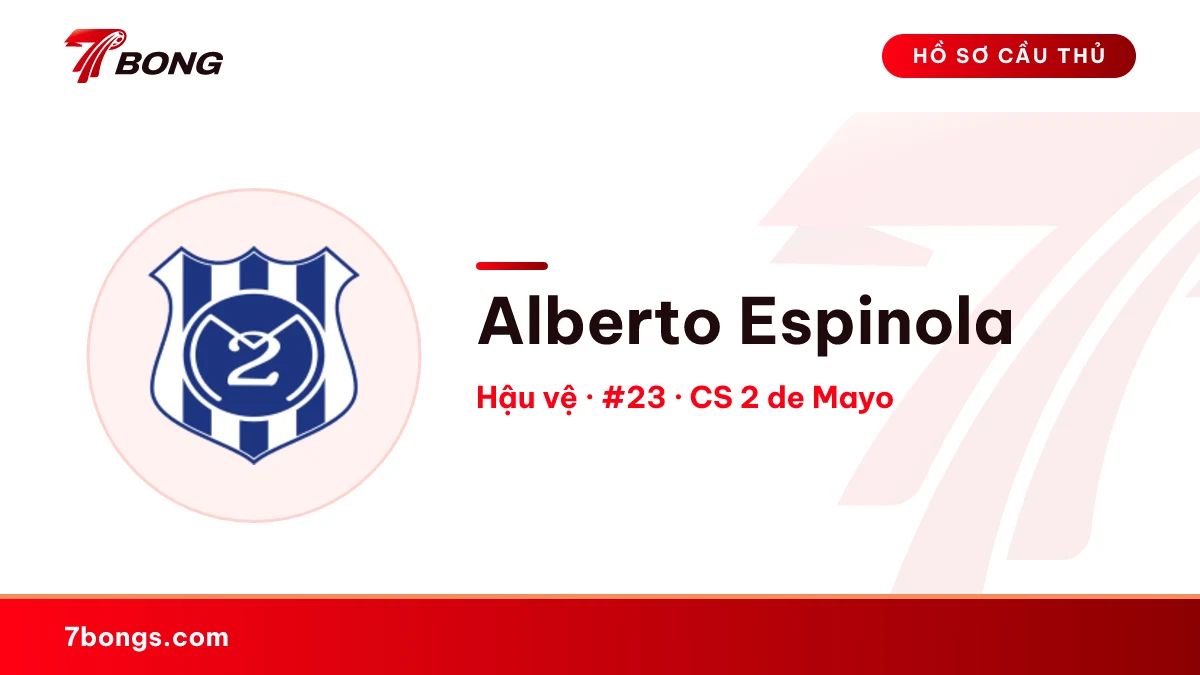 Alberto Espinola — CS 2 de Mayo
