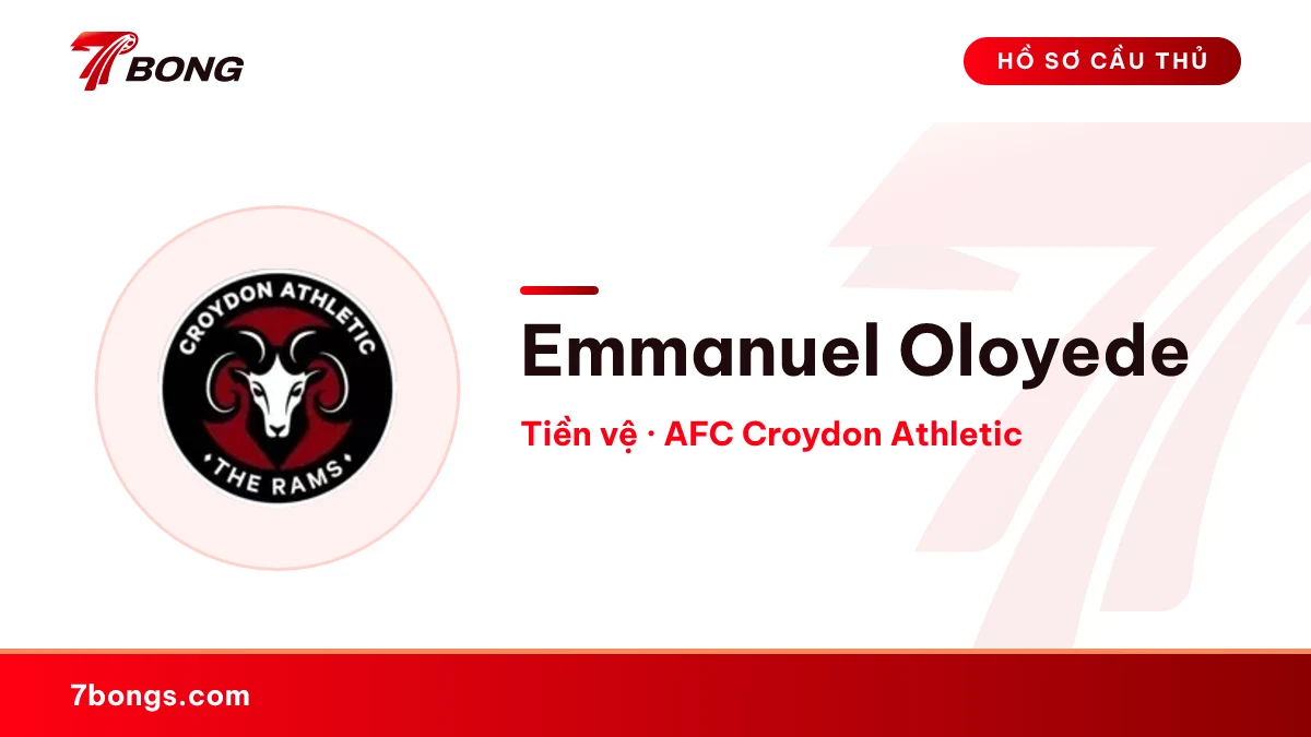 Emmanuel Oloyede — AFC Croydon Athletic