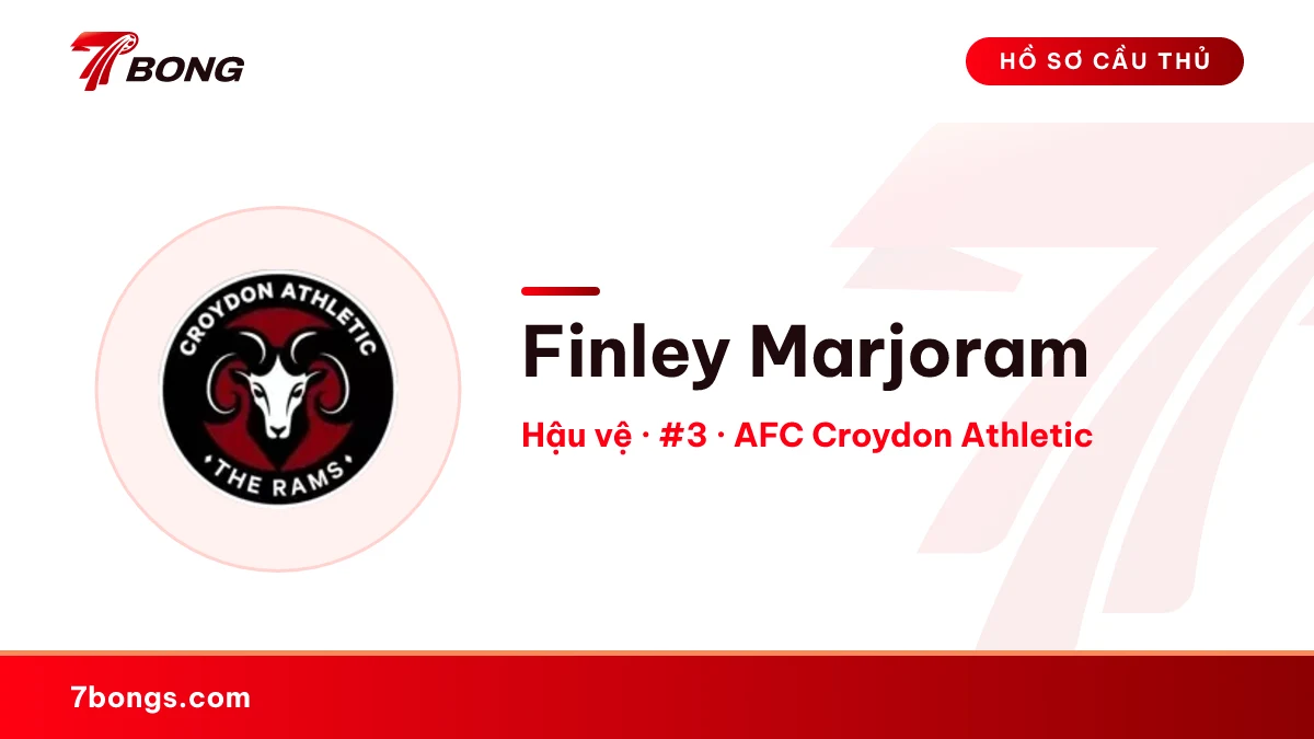 Finley Marjoram — AFC Croydon Athletic