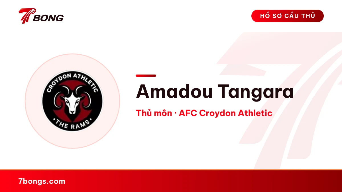 Amadou Tangara — AFC Croydon Athletic