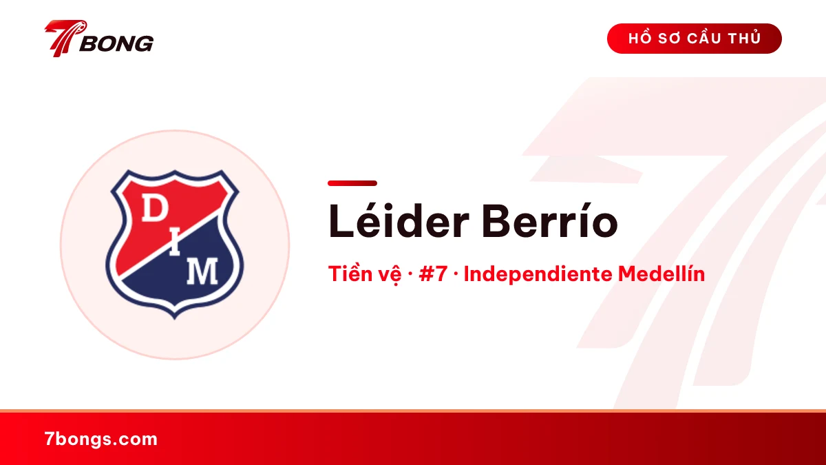Léider Berrío — Independiente Medellín