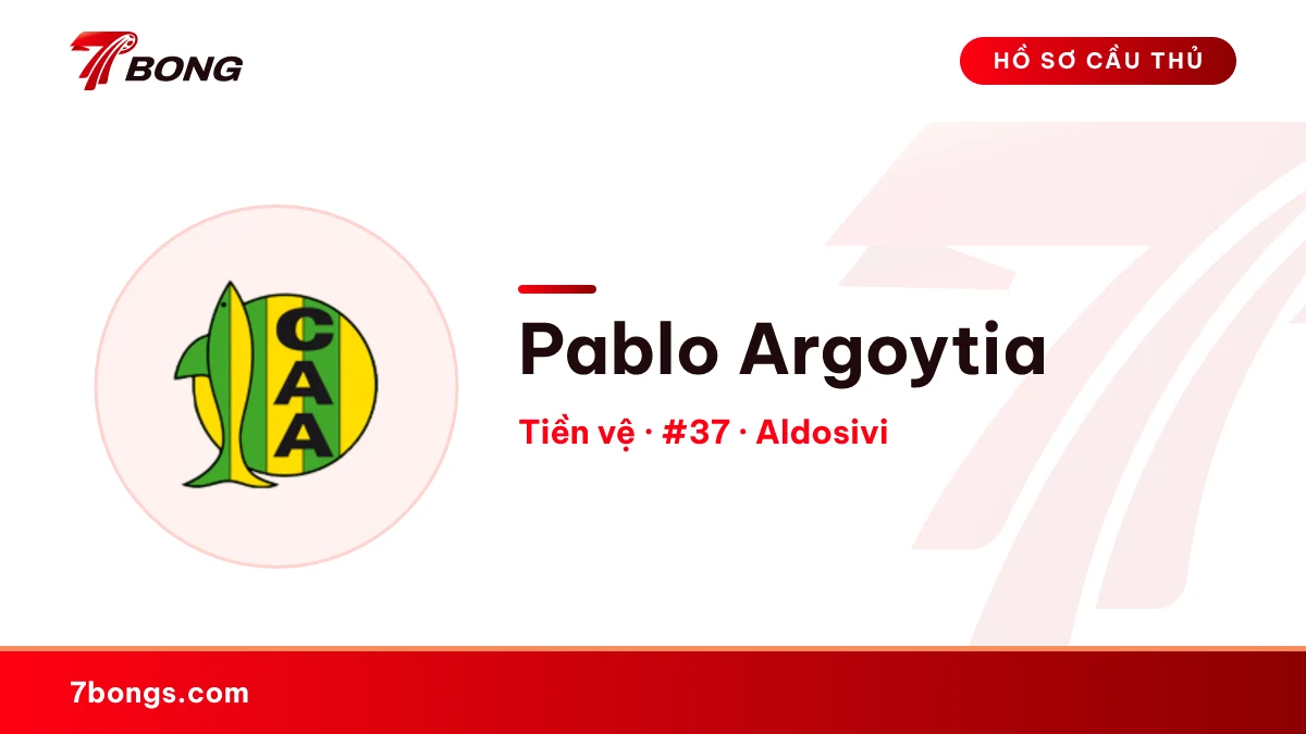 Pablo Argoytia — Aldosivi