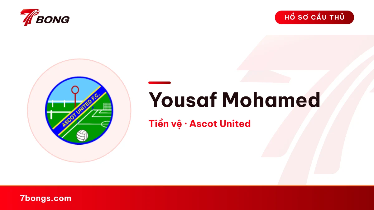 Yousaf Mohamed — Ascot United