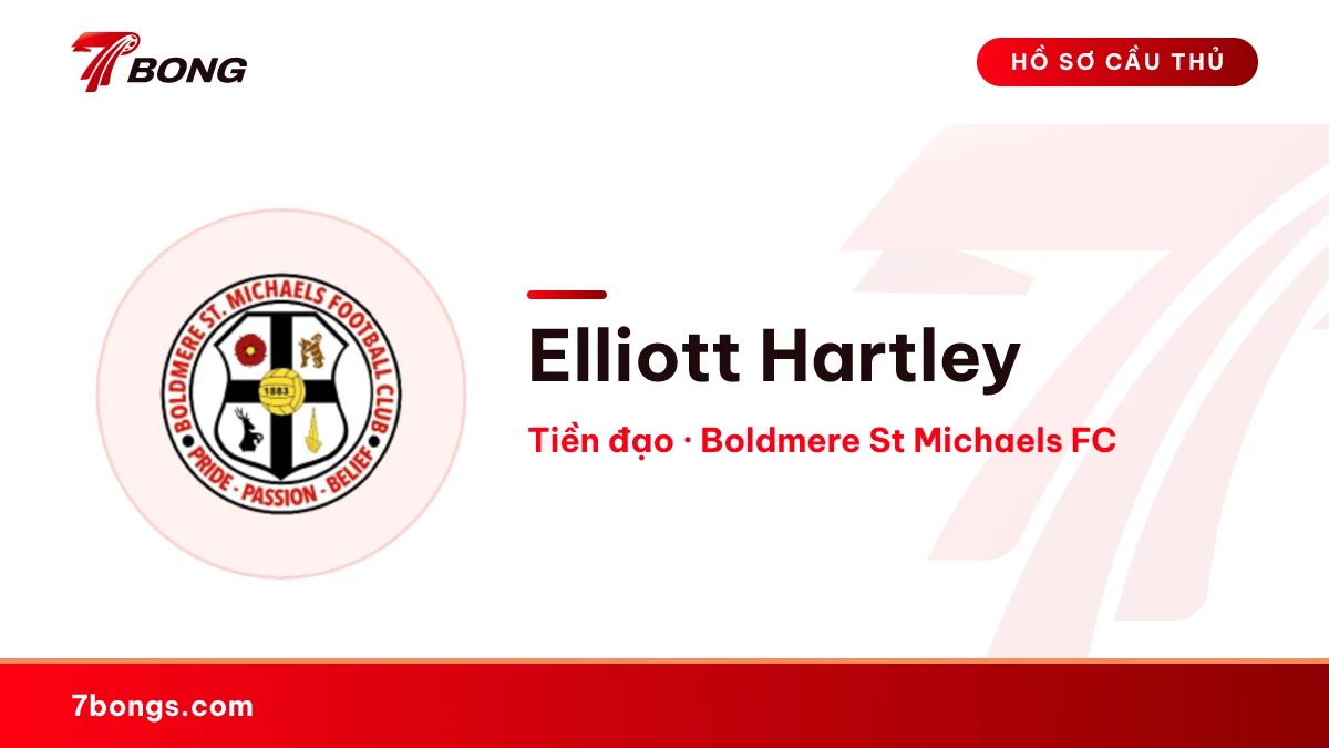 Elliott Hartley — Boldmere St Michaels FC