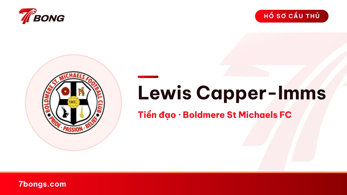Lewis Capper-Imms — Boldmere St Michaels FC