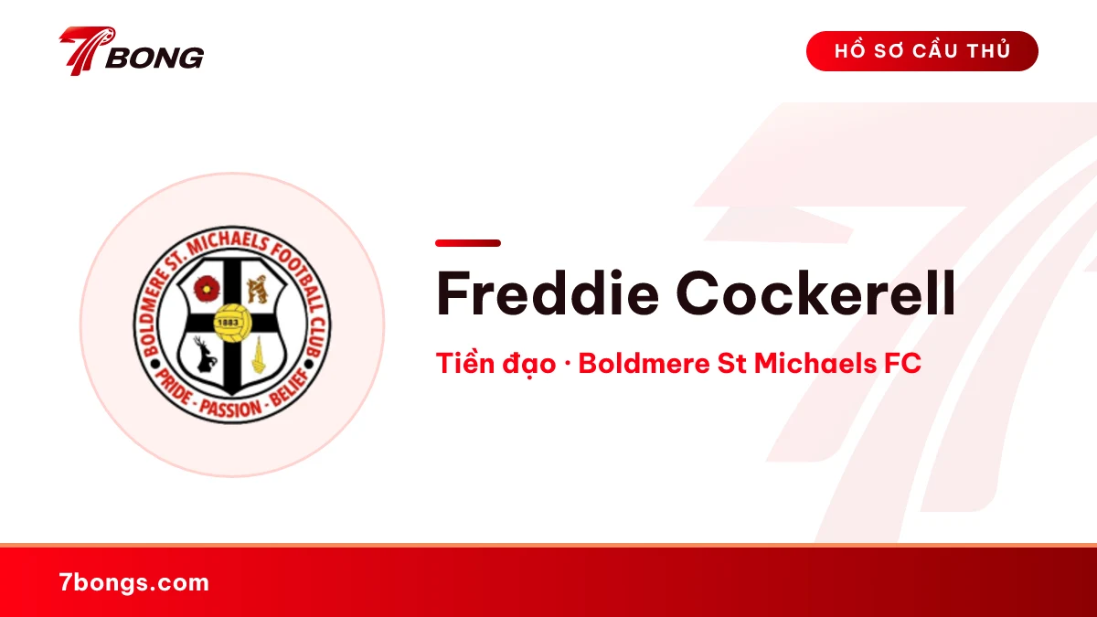 Freddie Cockerell — Boldmere St Michaels FC