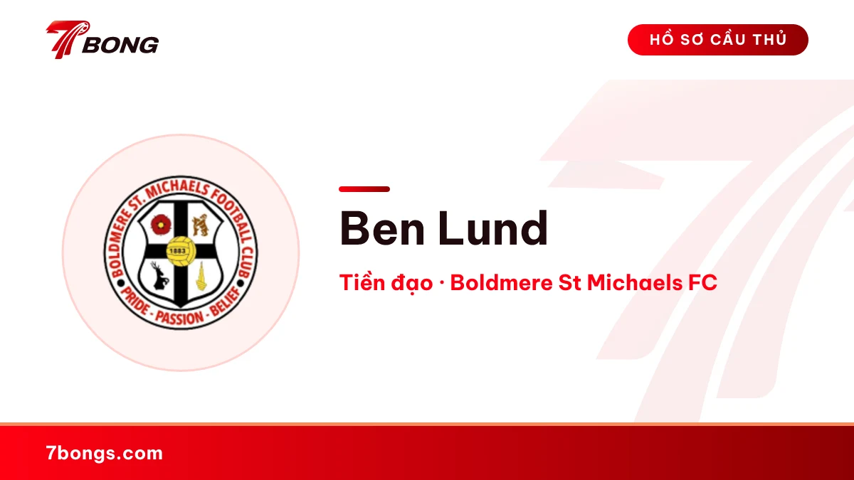 Ben Lund — Boldmere St Michaels FC