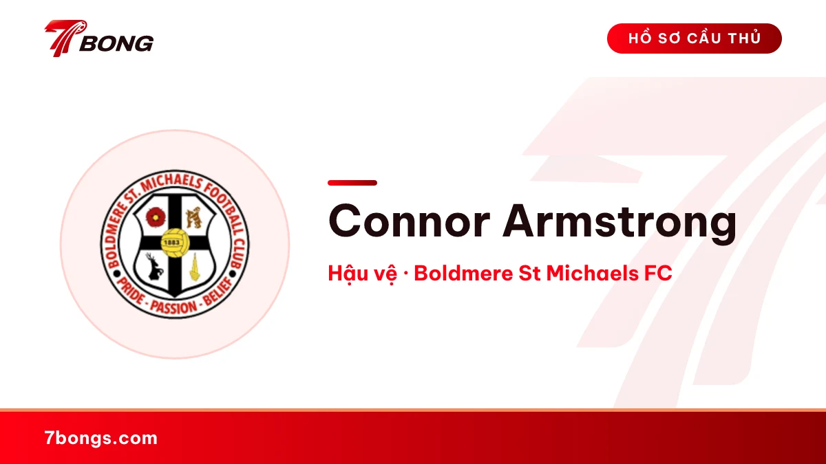 Connor Armstrong — Boldmere St Michaels FC