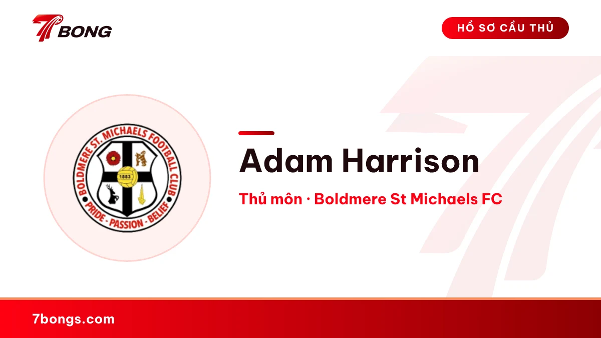 Adam Harrison — Boldmere St Michaels FC