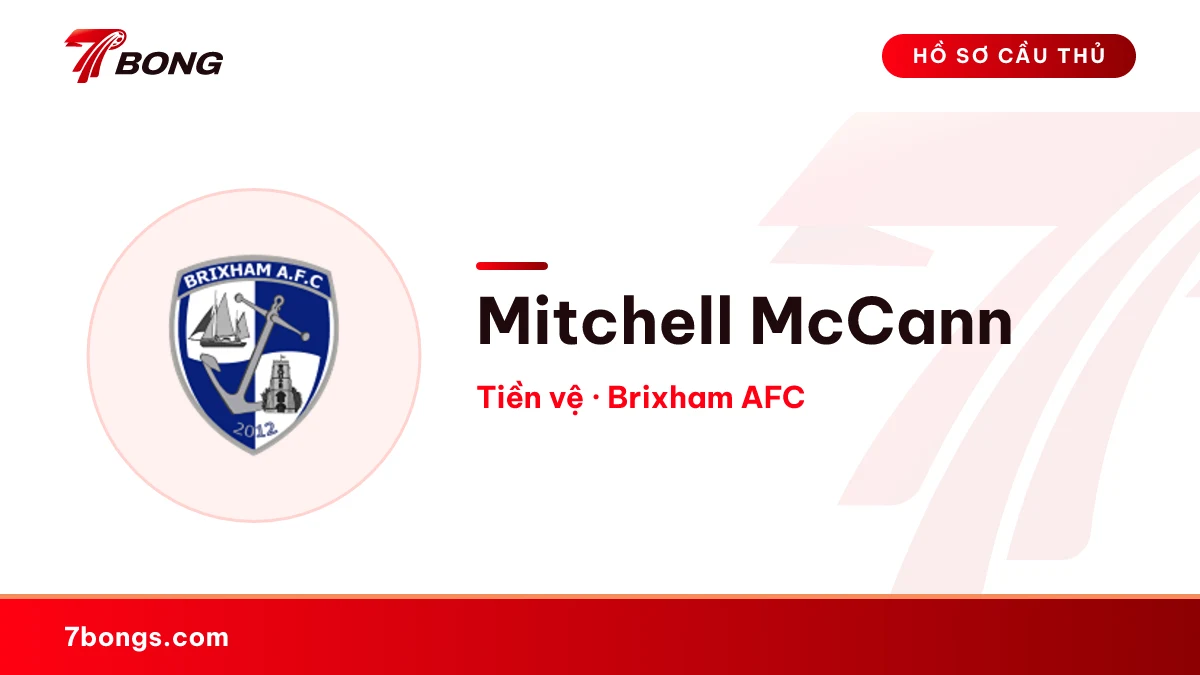 Mitchell McCann — Brixham AFC