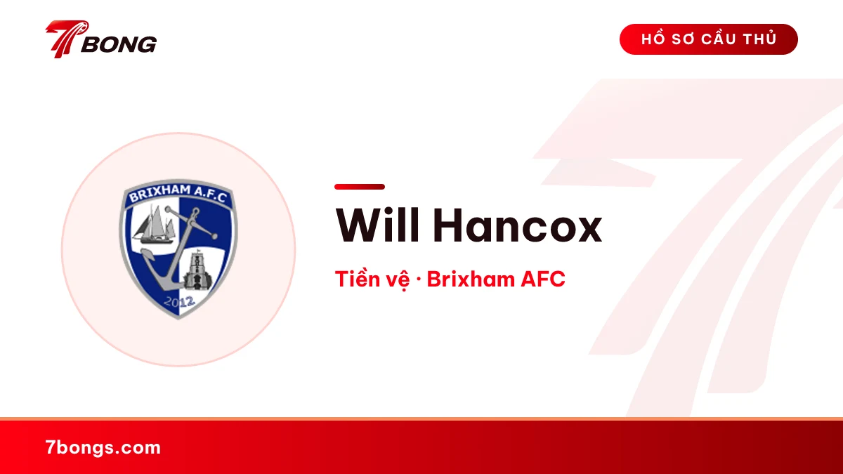 Will Hancox — Brixham AFC