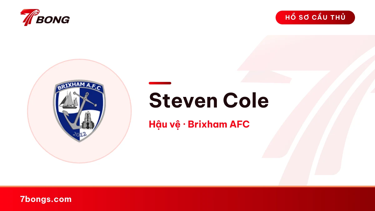 Steven Cole — Brixham AFC