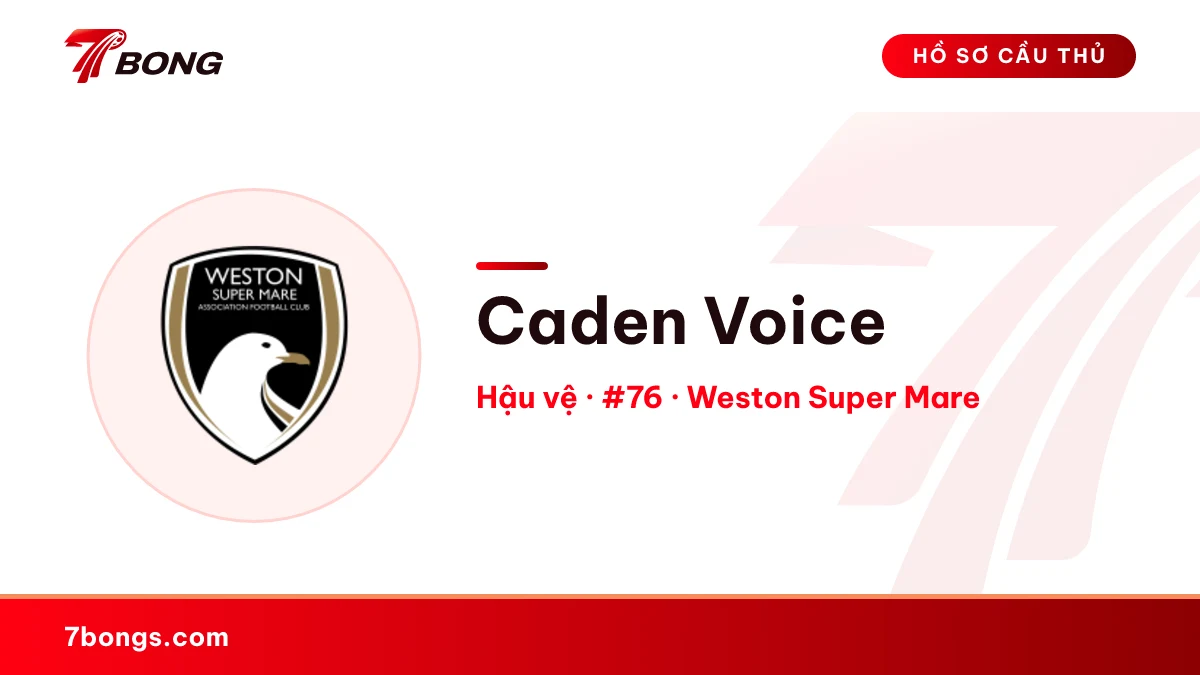 Caden Voice — Weston Super Mare