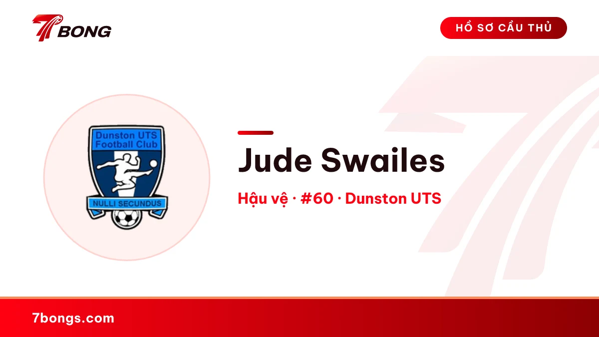 Jude Swailes — Dunston UTS